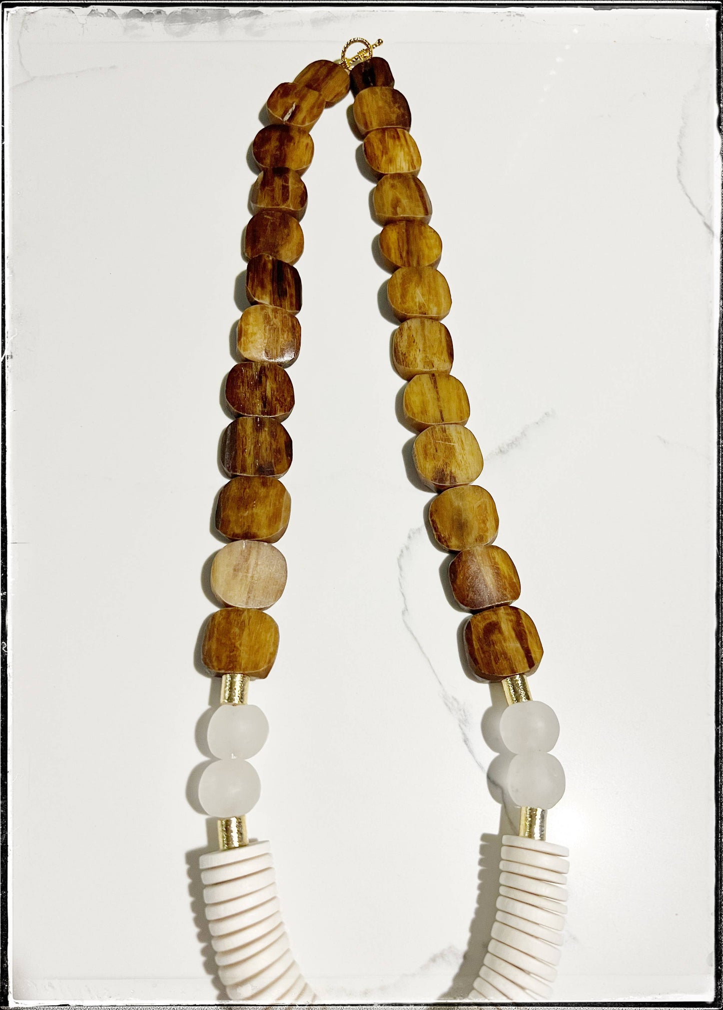 Statement Necklace - Coconut