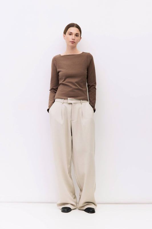 The Martina Top - Brown