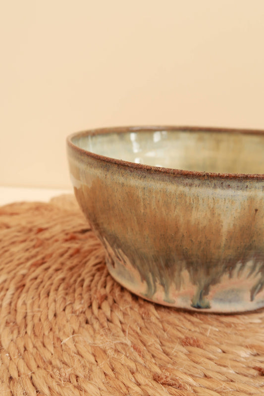 Handmade Ceramic Bowl - Green