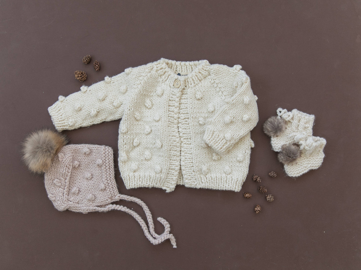 Baby Popcorn Cardigan