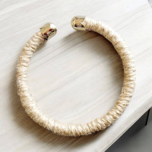 Jute Bangle Bracelet