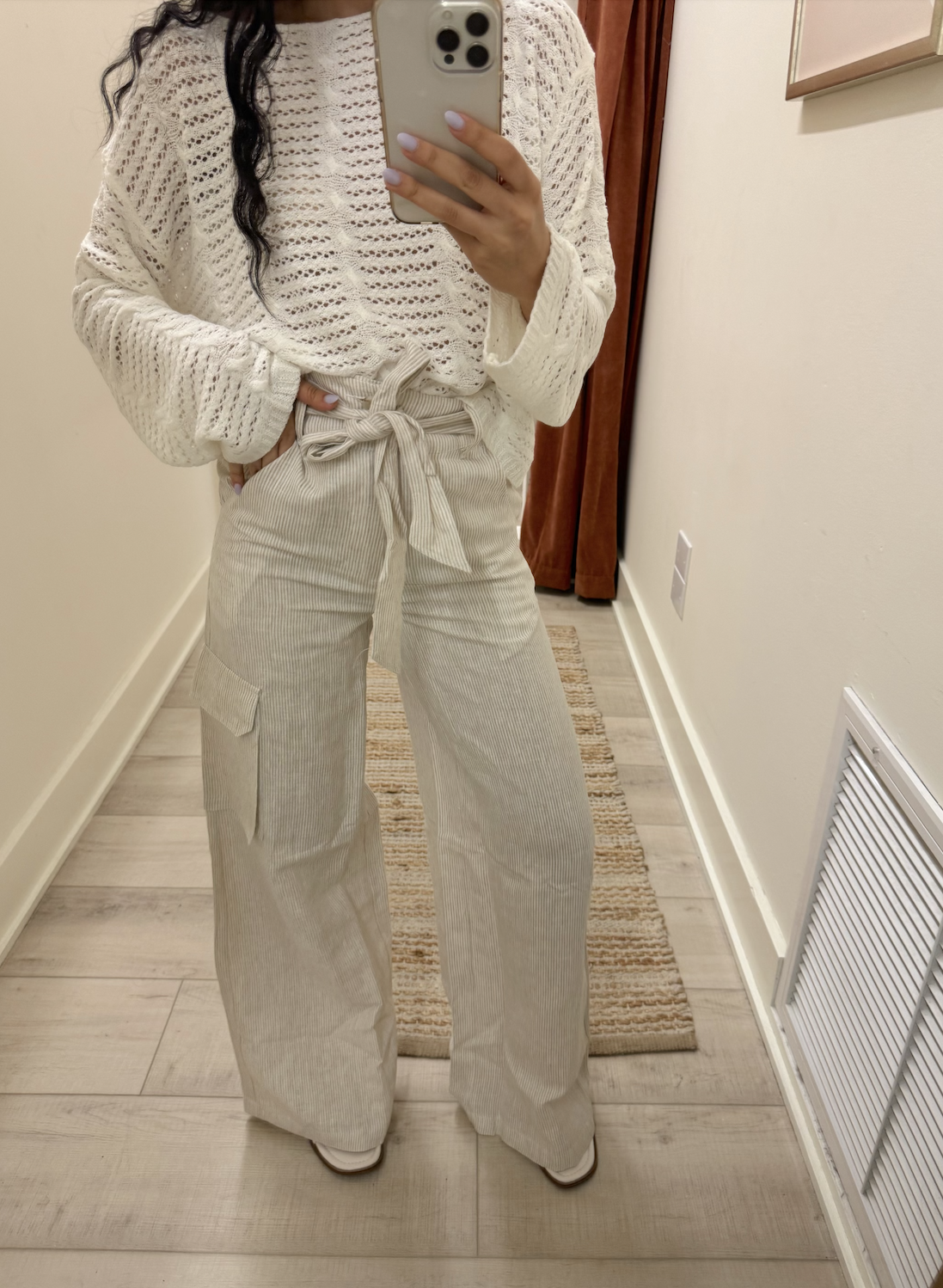 Pamela Linen Pants- Khaki