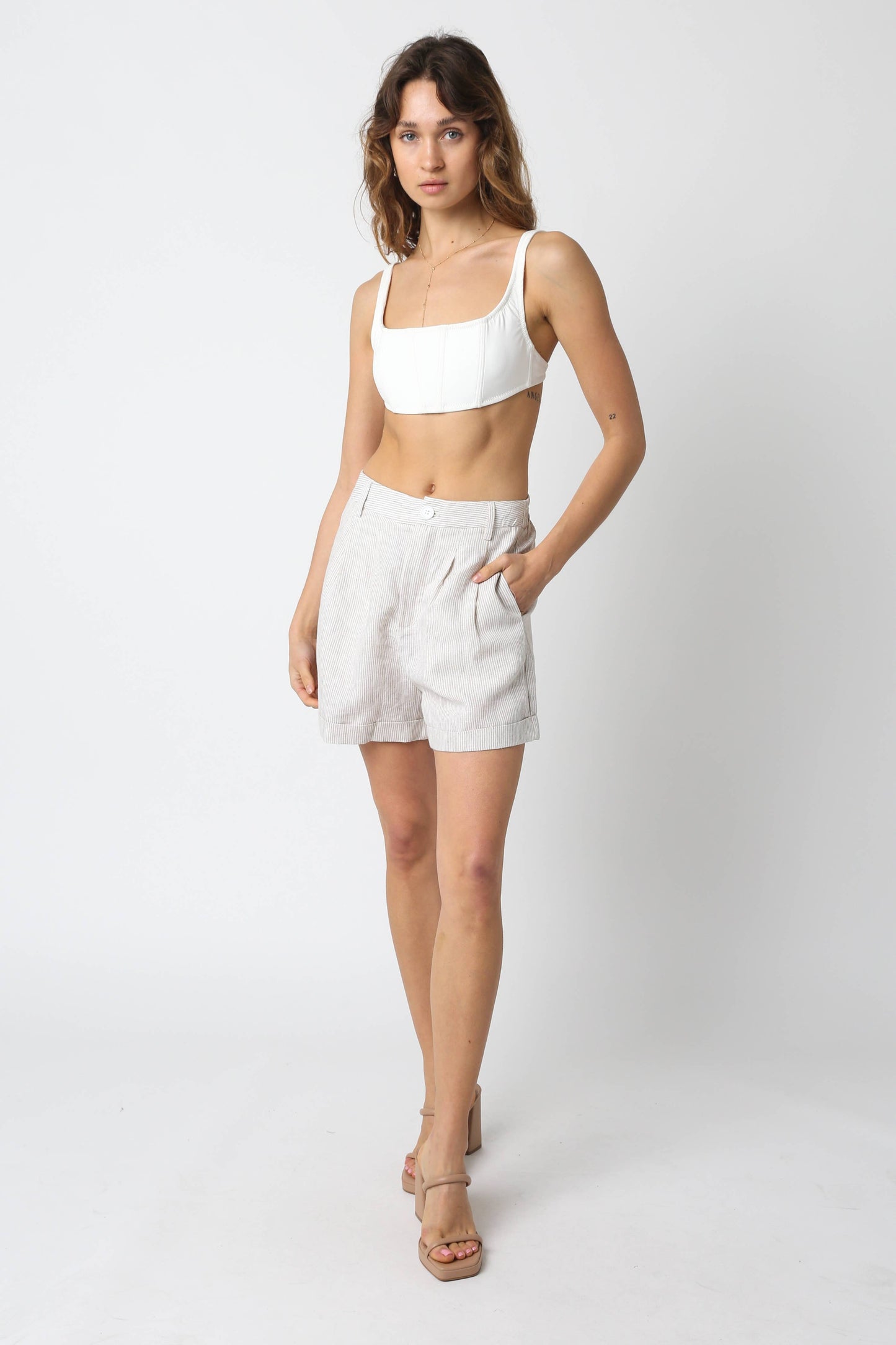 Sally Linen Shorts