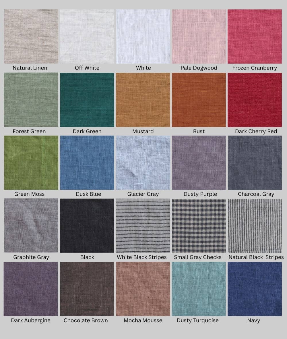 Linen Scrunchies