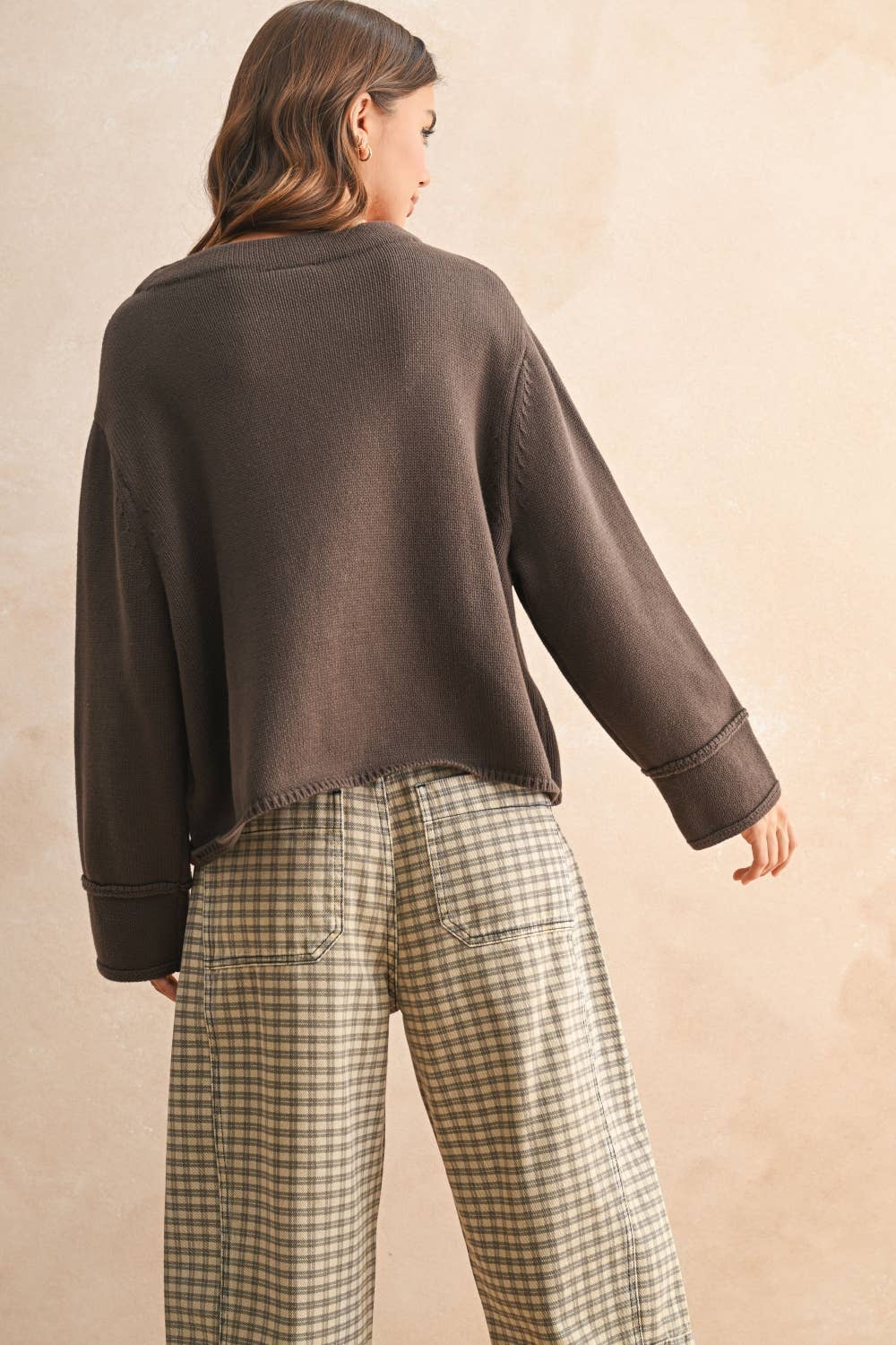 June Sweater - Brown