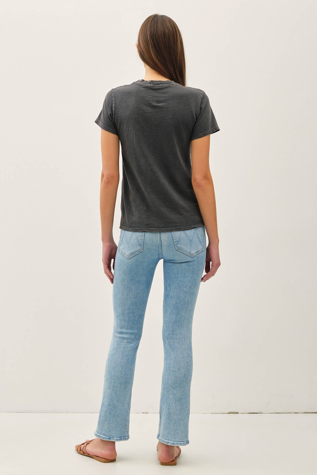 Cotton Tee - Charcoal