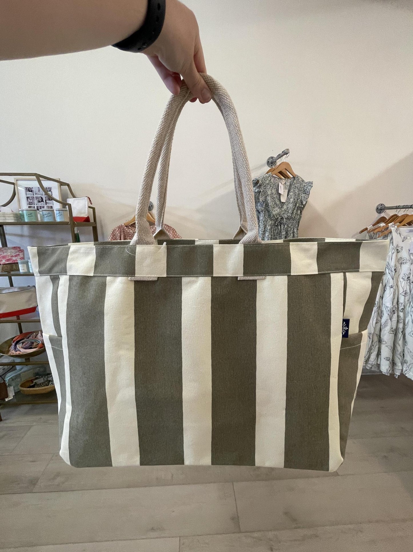 Cabana Stripe Tote