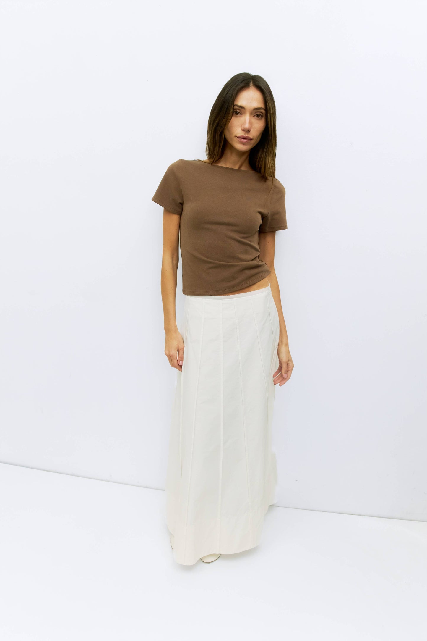 The Breanna Top - Brown