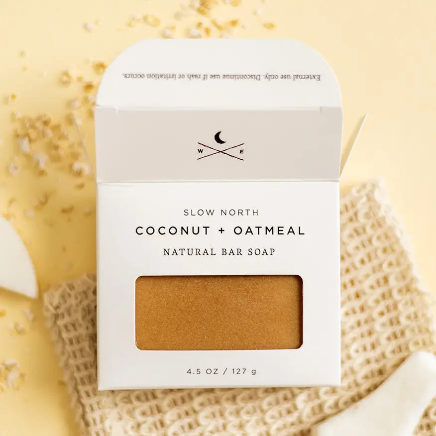 Coconut + Oatmeal Natural Bar Soap