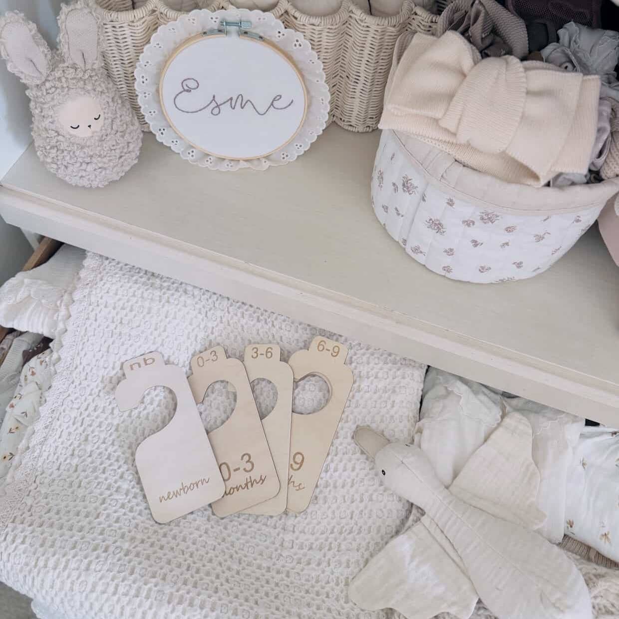 Baby Closet Hanger Dividers