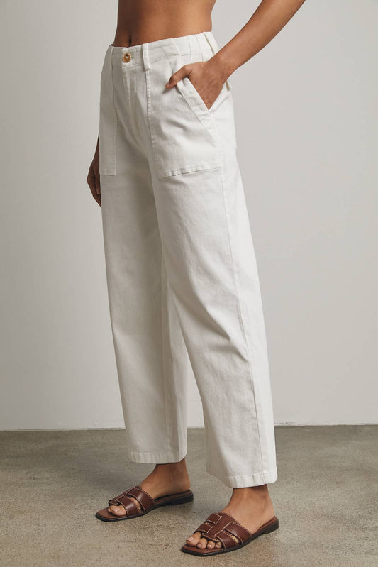 Straight Leg Pocket Pants