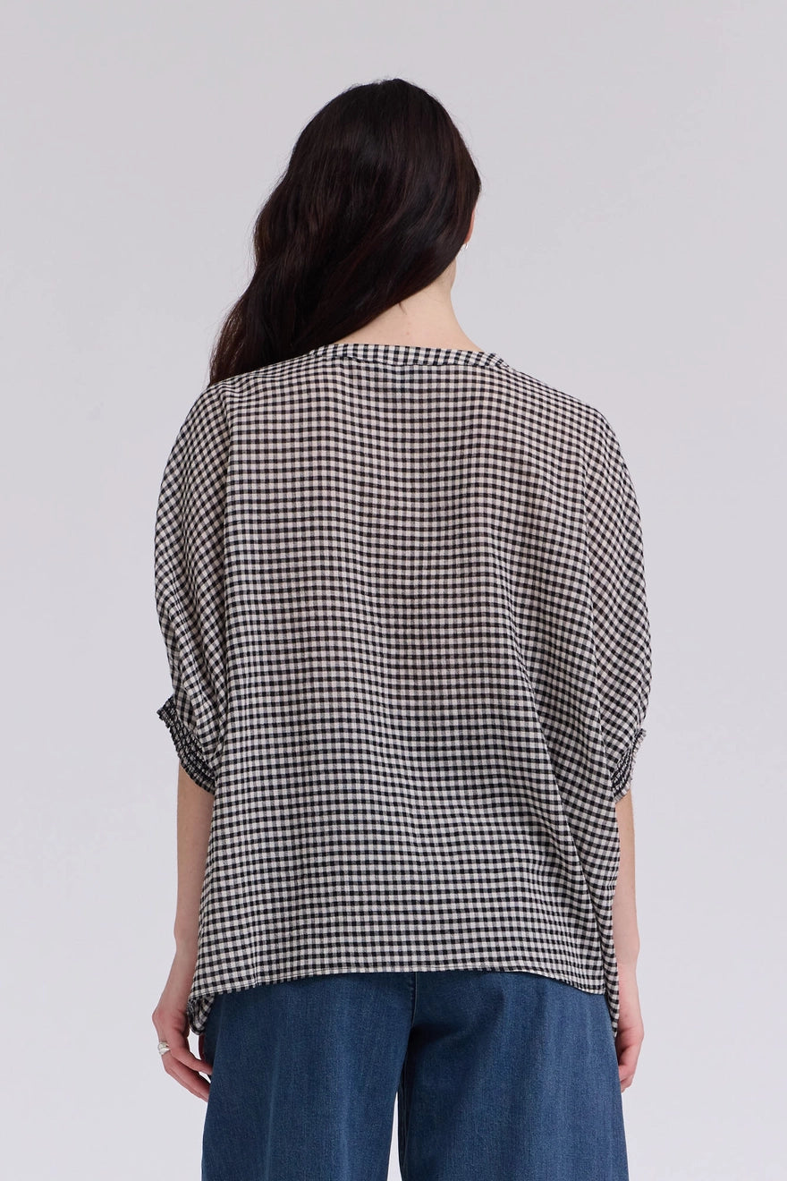 Abigail Gingham Blouse
