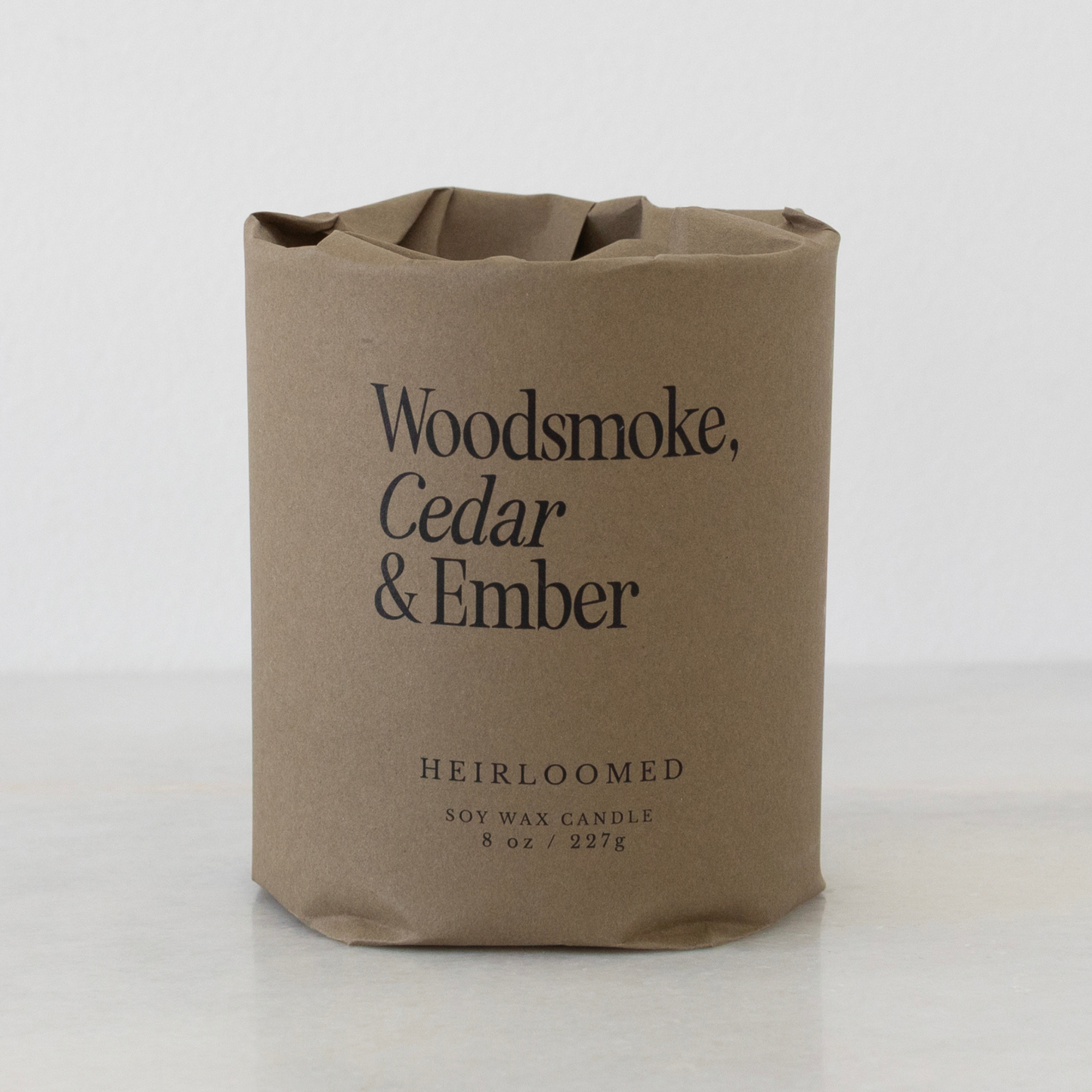 Heirloom Candle - Woodsmoke, Cedar & Ember