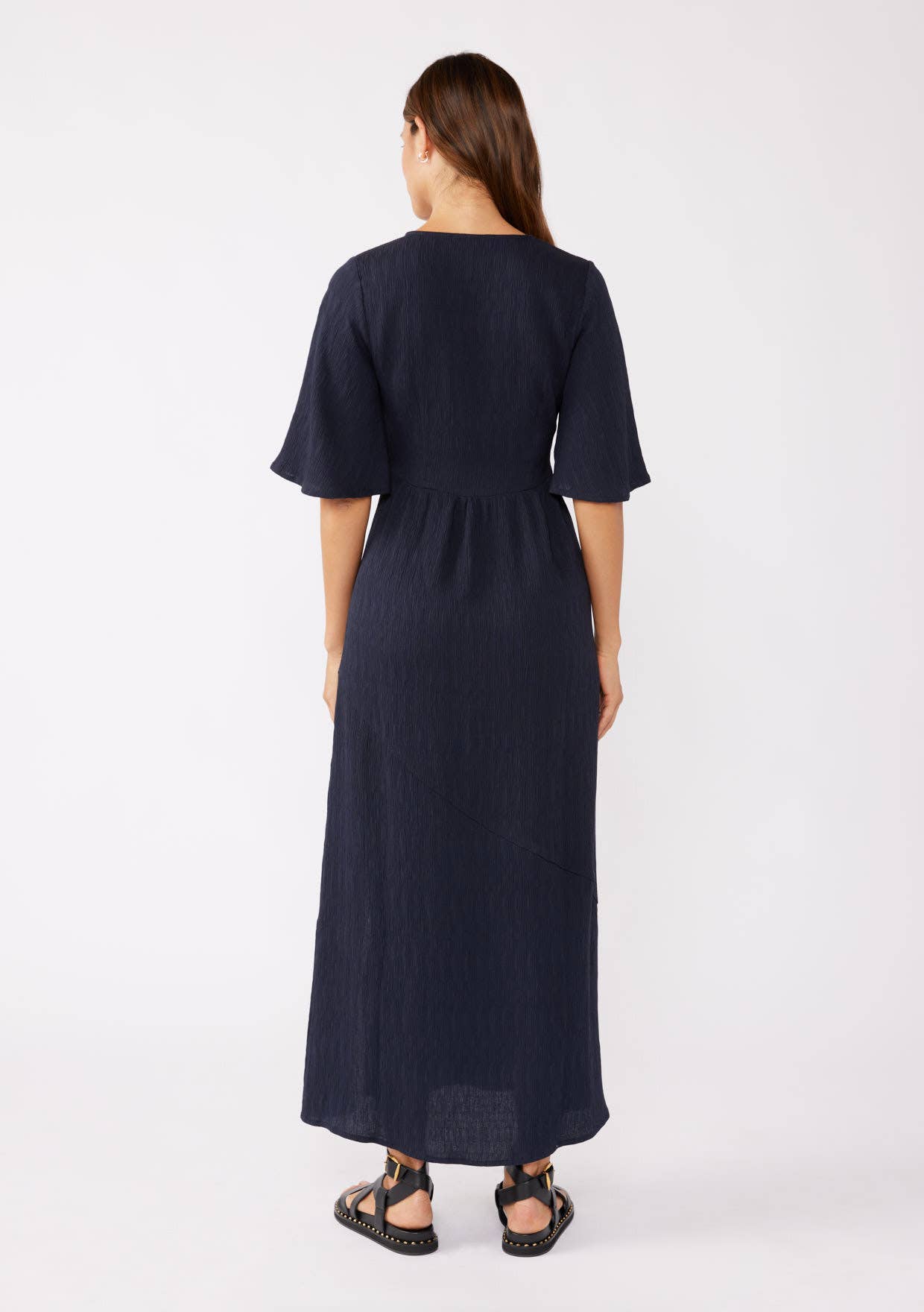 Empire Maxi Dress - Navy