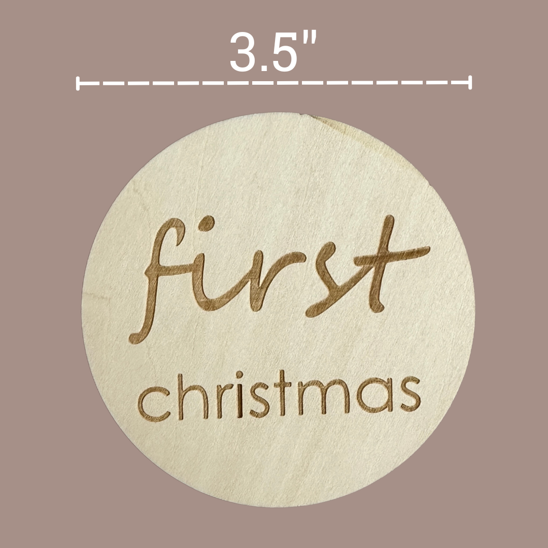 Baby Monthly Milestone Cards