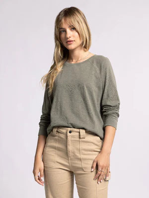 Everett Top - Olive