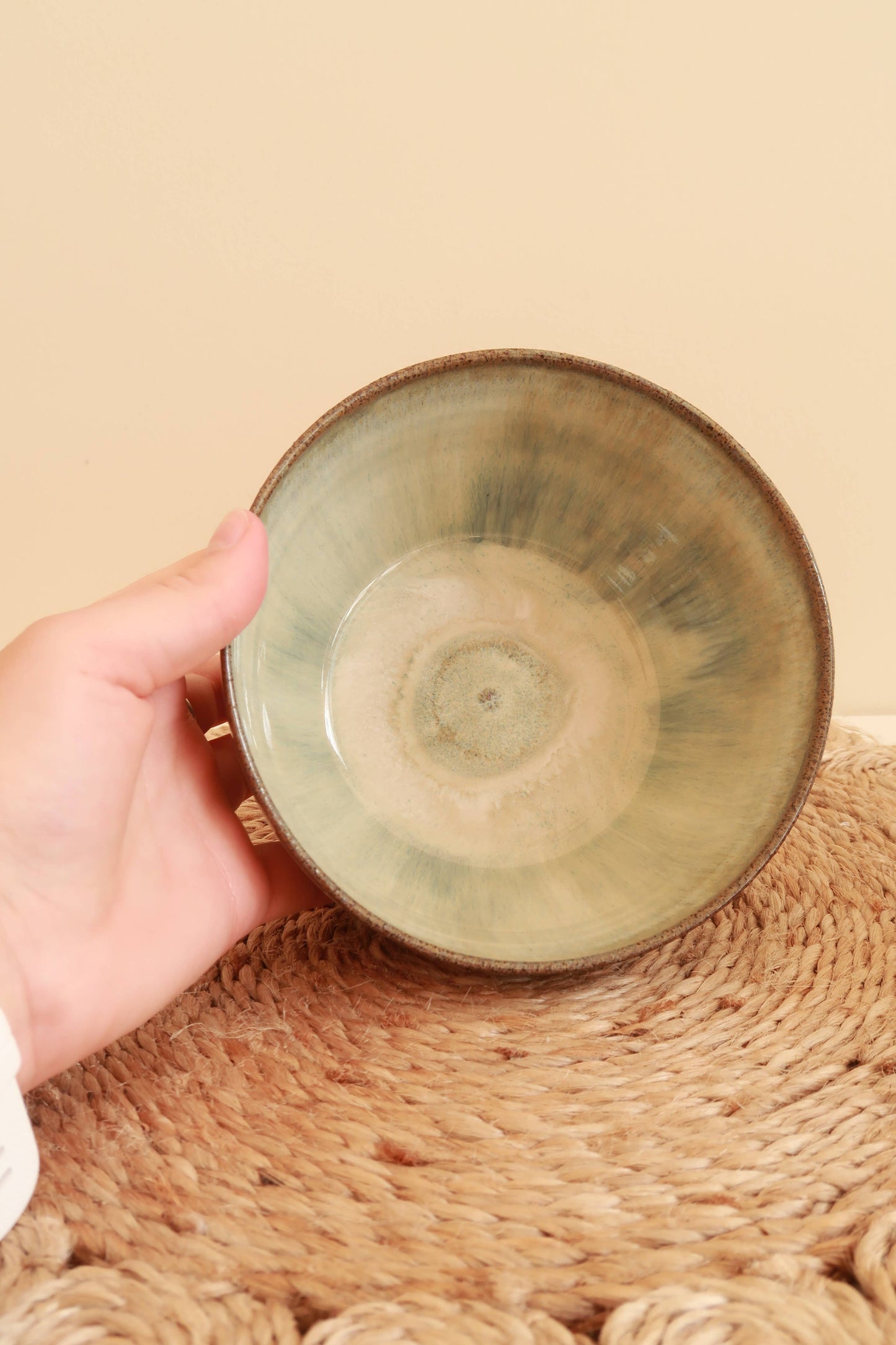 Handmade Ceramic Bowl - Green