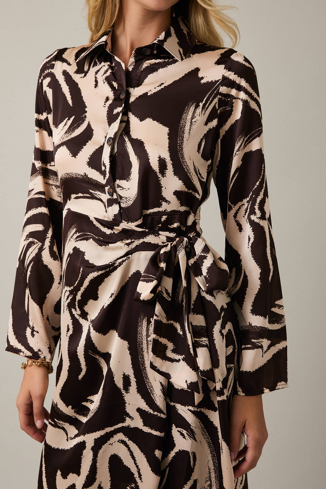 Connie Abstract Midi