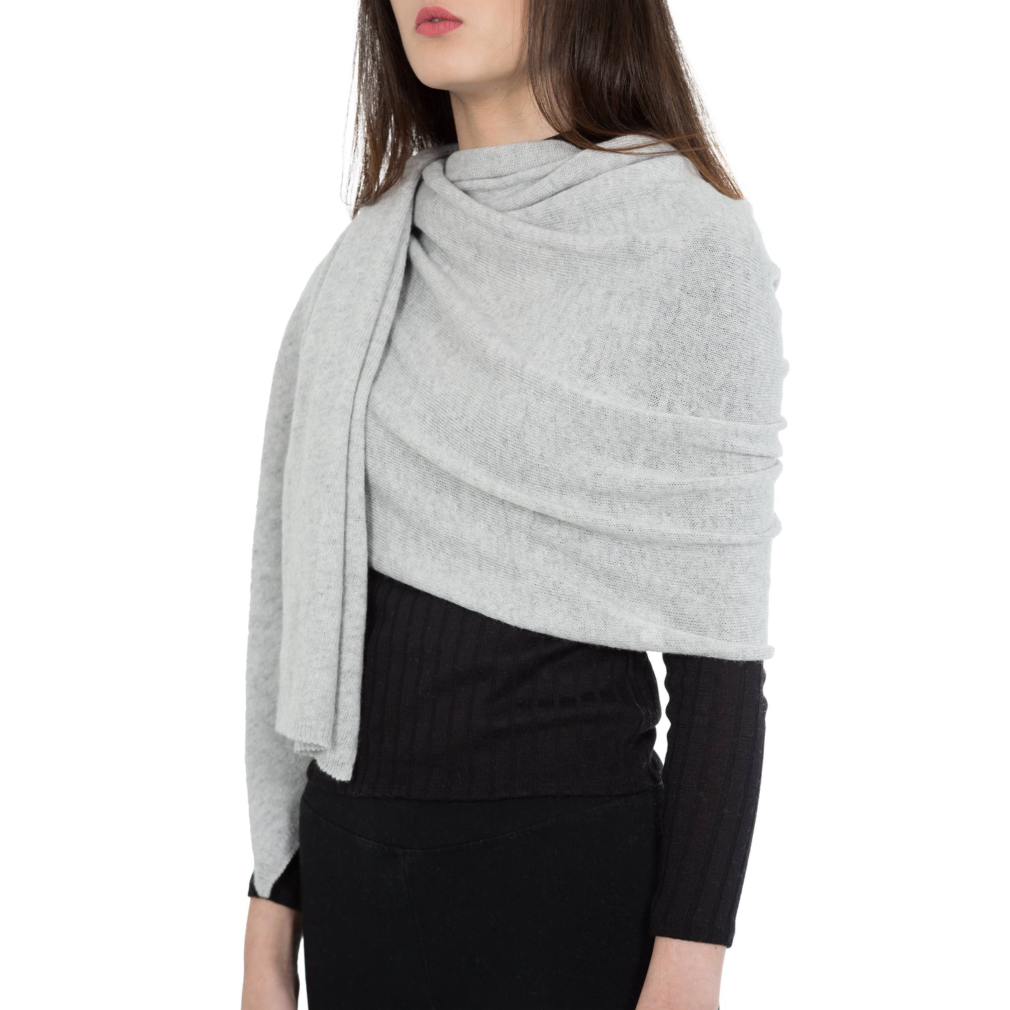 Cashmere Wrap - Light Grey