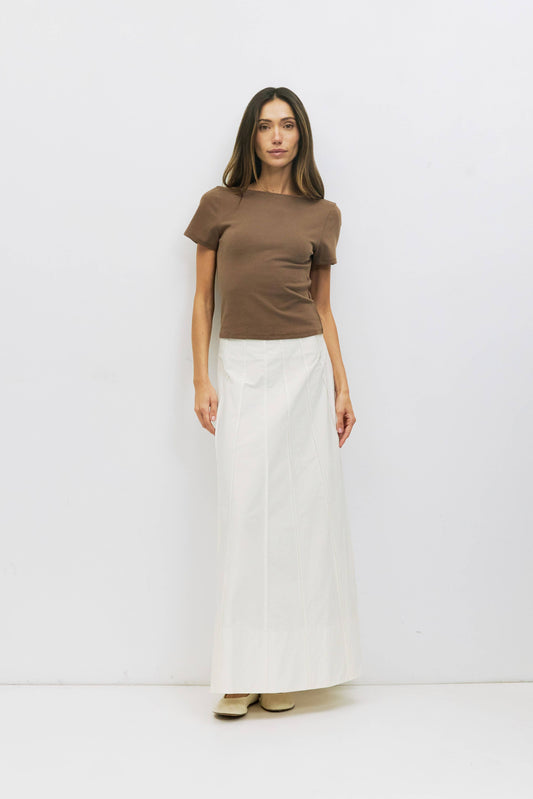 The Breanna Top - Brown