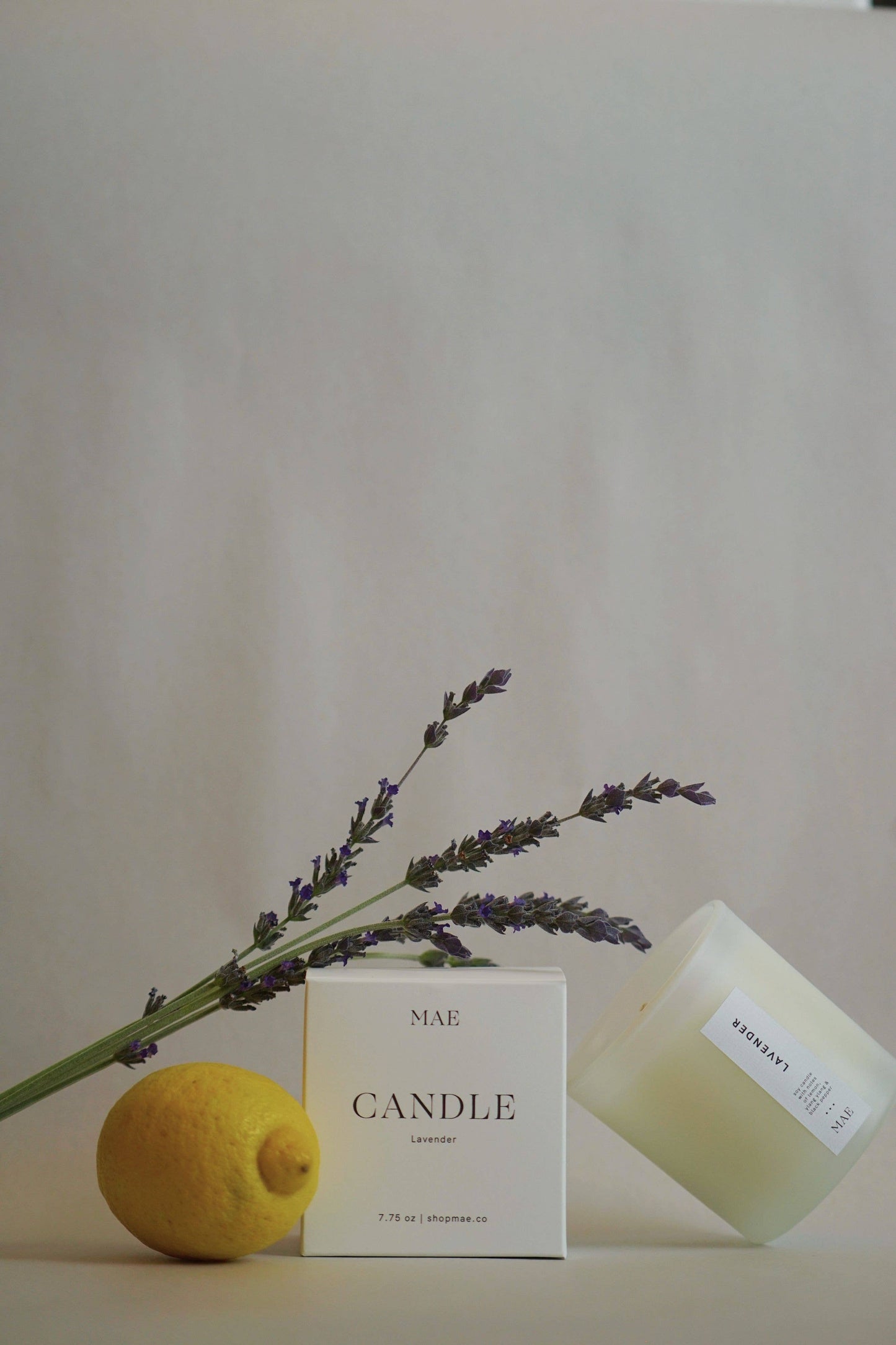Lavender Candle
