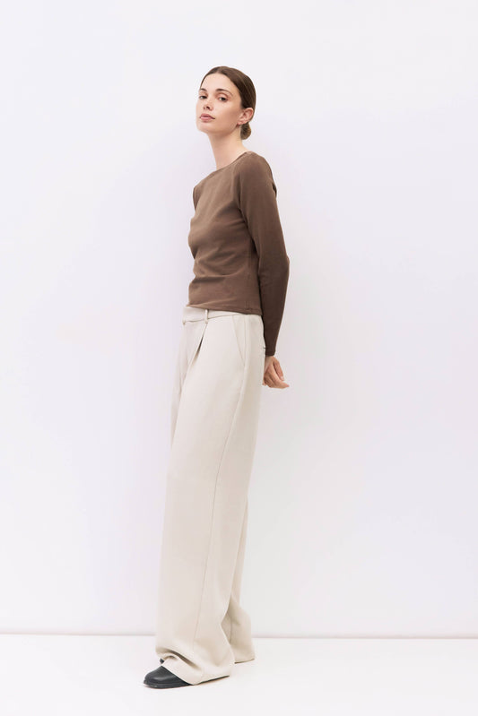 The Martina Top - Brown