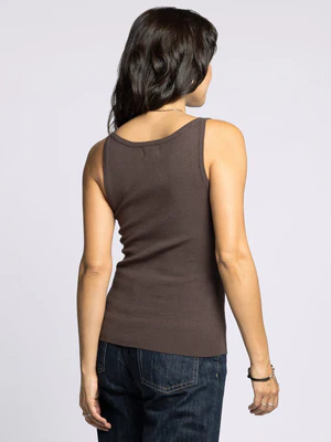 Corinne Tank - Brown