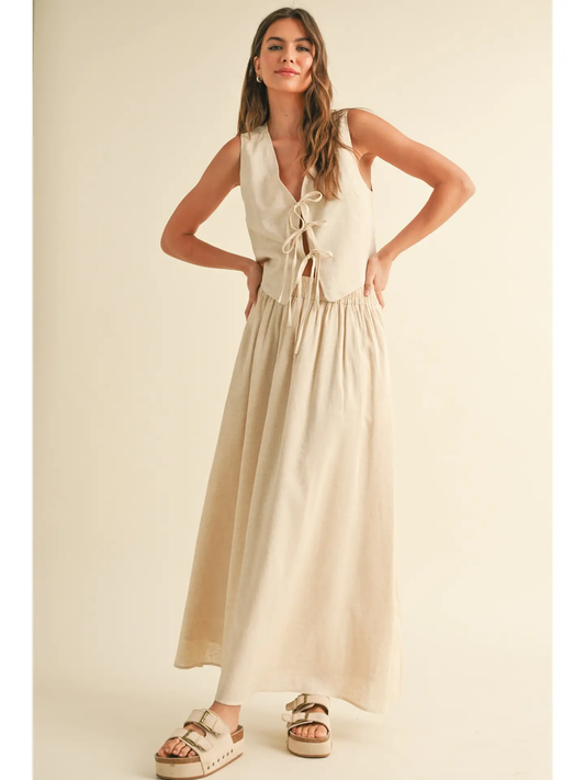 Luna Linen Skirt
