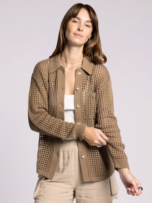 Shoshana Crochet Jacket
