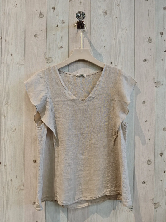 Claire Ruffle Top