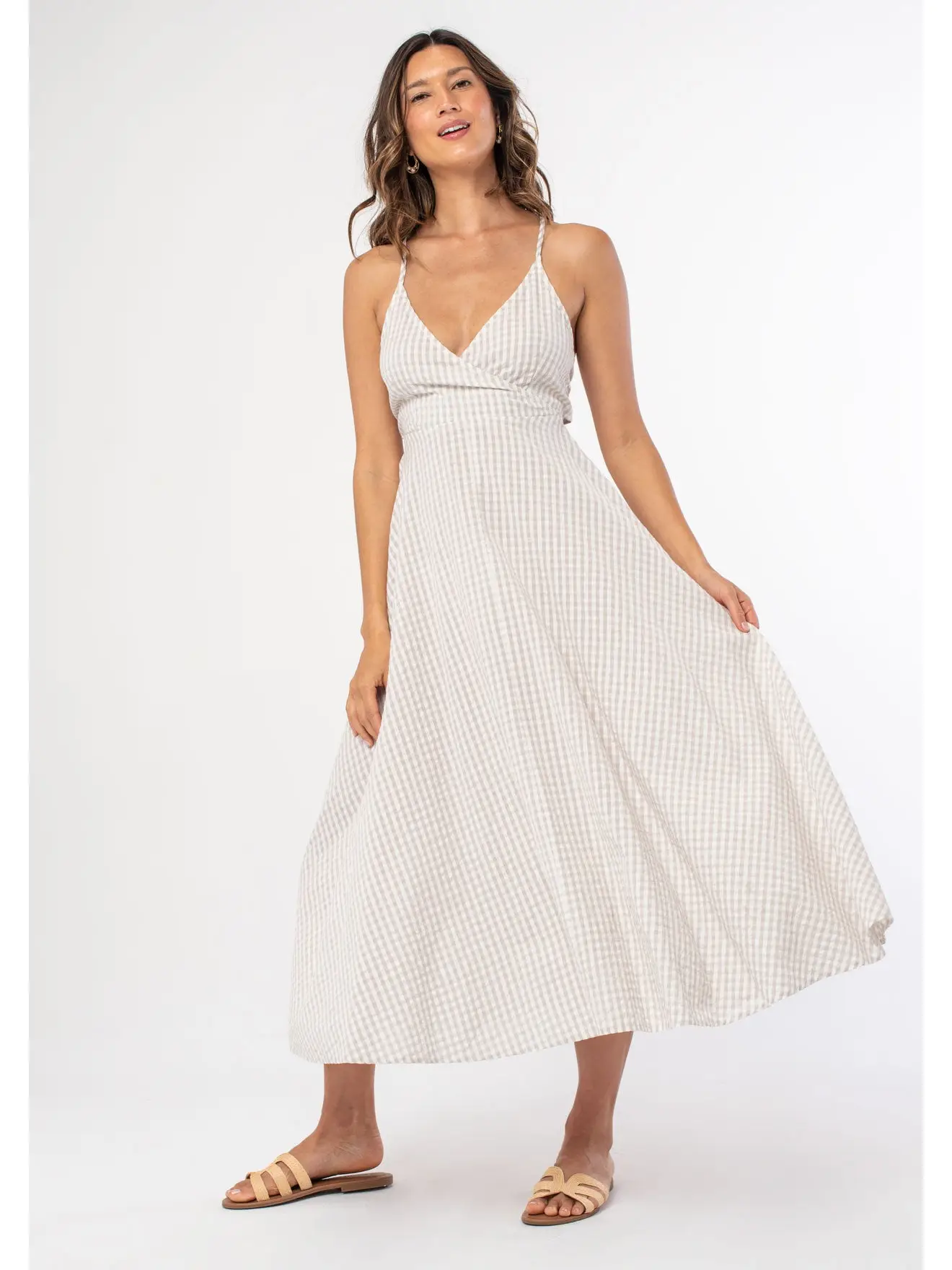 Gen Gingham Dress