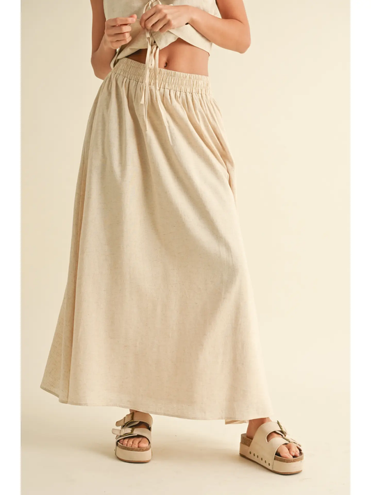 Luna Linen Skirt