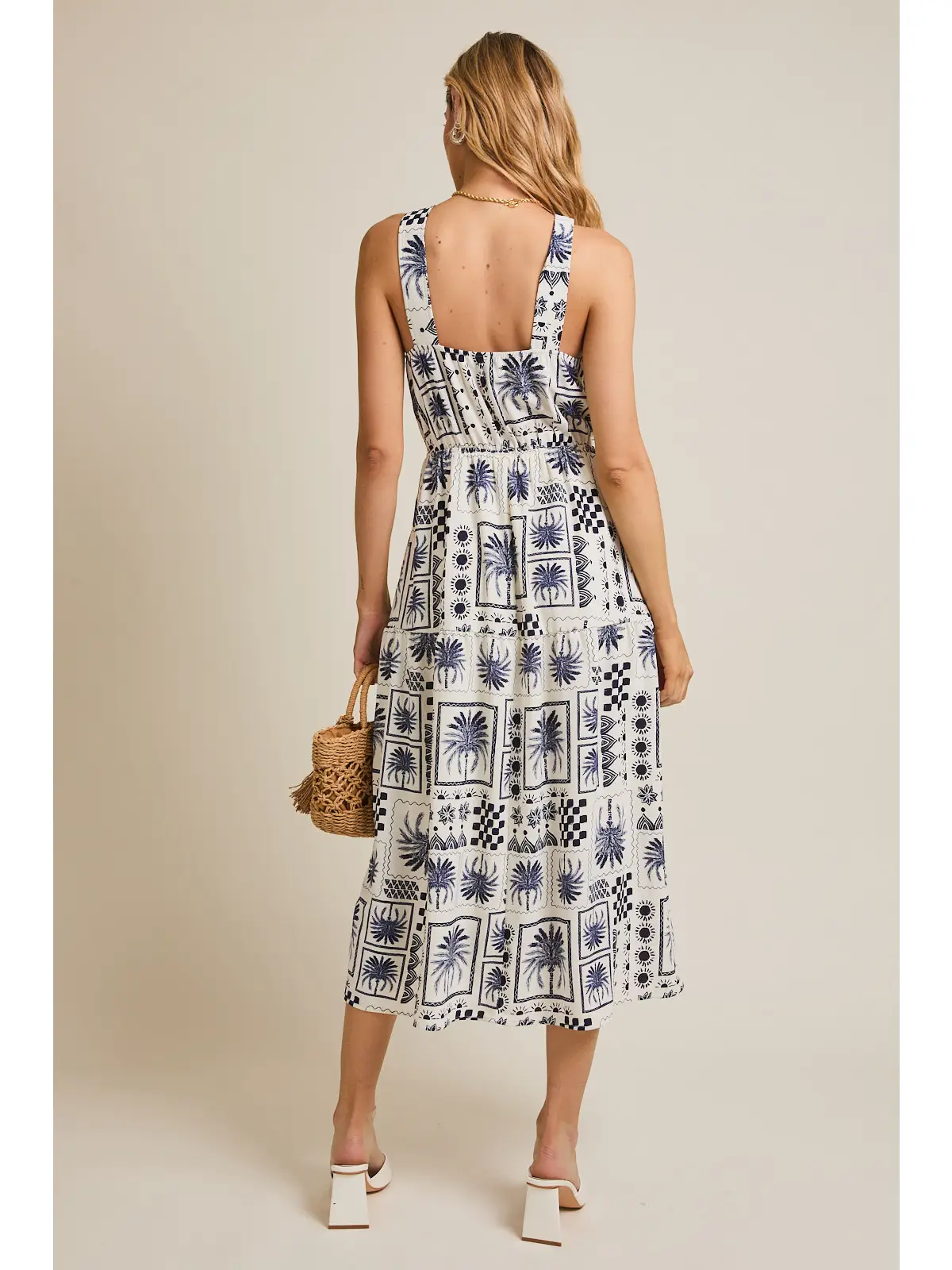Aria Print Dress
