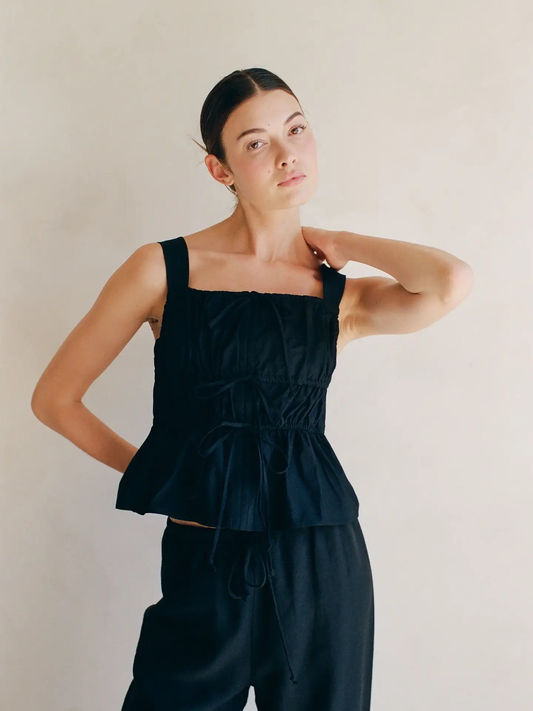 Cecily Ruffle Top