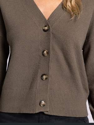 Adley Cardigan - Olive