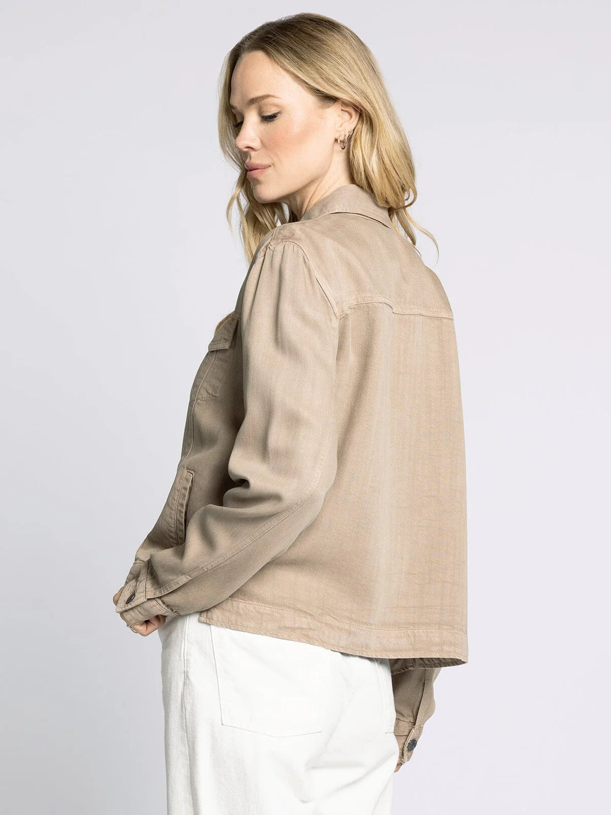 Jackie Jacket- Taupe