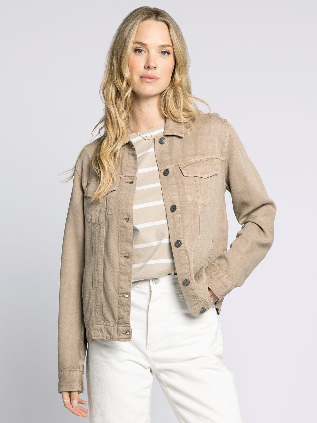 Jackie Jacket- Taupe