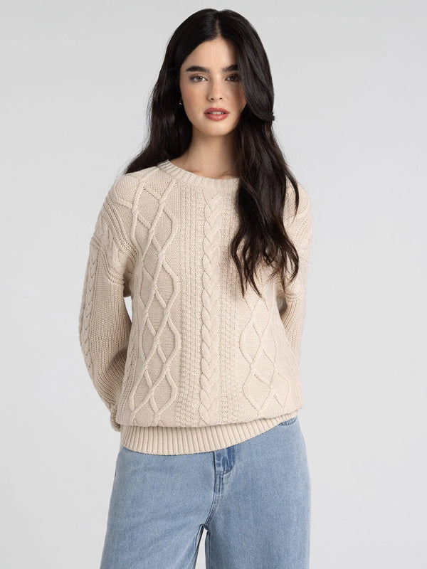 Newport Sweater- Natural