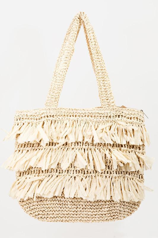 Fara Fringe Tote